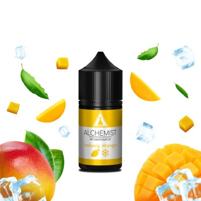 Компоненти Alchemist salt - Iceberg Mango (30ml / 50mg): Ціна, Характеристики, Фото