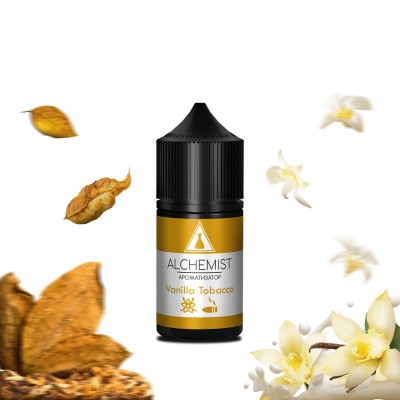 Компоненти Alchemist salt - Vanilla Tobacco (30ml / 50mg): Ціна, Характеристики, Фото