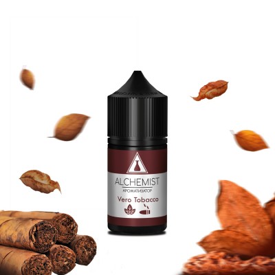 Компоненти Alchemist salt - Vero Tobacco (30ml / 50mg): Ціна, Характеристики, Фото