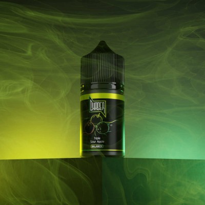 Компоненти Chaser Black Balance - Triple Sour Apple (30ml / 50mg): Ціна, Характеристики, Фото