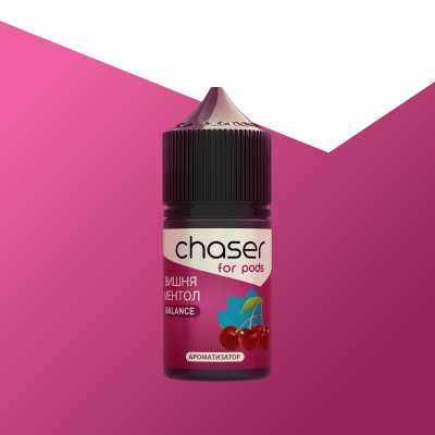 Компоненти Chaser for Pods BALANCE - Вишня Ментол (30ml / 50mg): Ціна, Характеристики, Фото