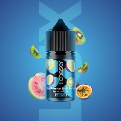 Компоненти Chaser LUX Balance - Kiwi Passion fruit Guava (30ml / 50mg): Ціна, Характеристики, Фото