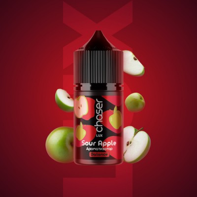 Компоненти Chaser LUX Balance - Sour Apple (30ml / 50mg): Ціна, Характеристики, Фото