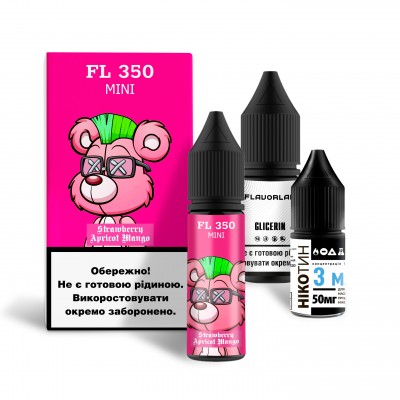 Компоненти Flavorlab FL350 mini - Strawberry Apricot Mango (15ml / 50mg): Ціна, Характеристики, Фото