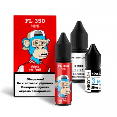 Компоненти Flavorlab FL350 mini - Triple Red Fruit (15ml / 50mg): Ціна, Характеристики, Фото