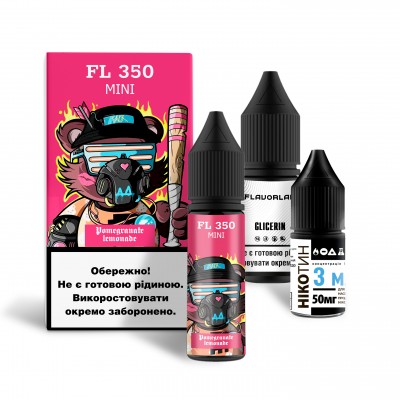 Компоненти Flavorlab FL350 mini - Pomergranate Lemonade (15ml / 50mg): Ціна, Характеристики, Фото