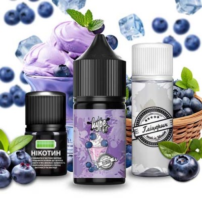 Компоненти Hype Salt - Blueberry (30ml / 50mg)