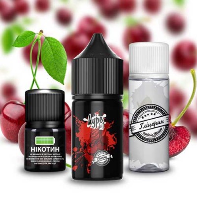 Компоненти Hype Salt - Cherry (30ml / 50mg)