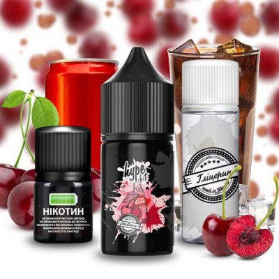 Компоненти Hype Salt - Cola Cherry (30ml / 50mg)