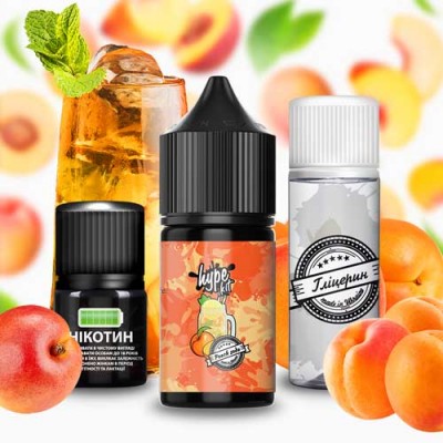 Компоненти Hype KIT Salt - Peach Soda (30ml / 50mg)