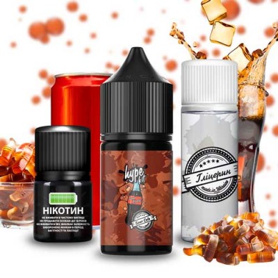 Компоненти Hype KIT Salt - Sour Cola (30ml / 50mg)