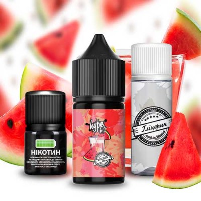 Компоненти Hype KIT Salt - Watermelon Soda (30ml / 50mg)