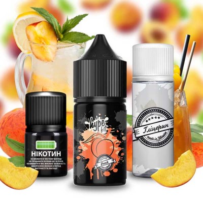 Компоненти Hype Salt - Peach (30ml / 50mg)