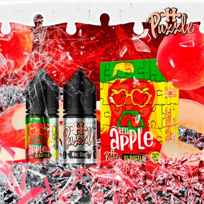 Компоненти In Bottle salt - Red Apple (30ml / 50mg)