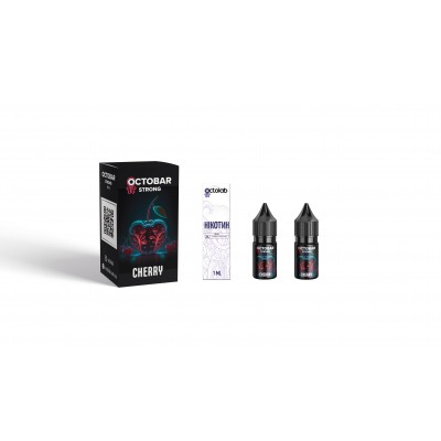 Компоненти OCTOBAR Strong - Cherry (10ml / 50mg):