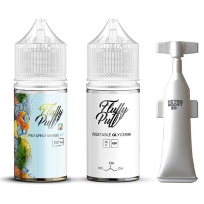 Компоненты Fluffy puff extra salt - Pineapple Mango ICE (30ml / 50mg): Цена, Характеристики, Фото