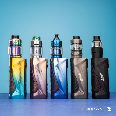 Боксмод Oxva & VapX Unibox - Gold Blue 220W 18650: Фото № 1