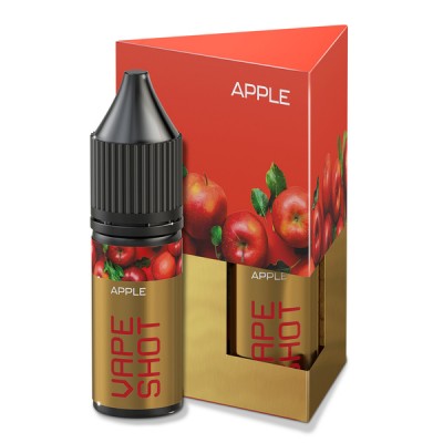 Компоненти Vape Shot - Apple (15ml / 50mg)