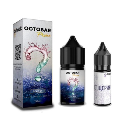 Компоненти Octobar Prime - Secret (30ml / 50mg)