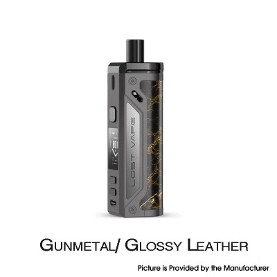 Стартовый набор Lost Vape Thelema X 80w - Black Leather: Фото № 2